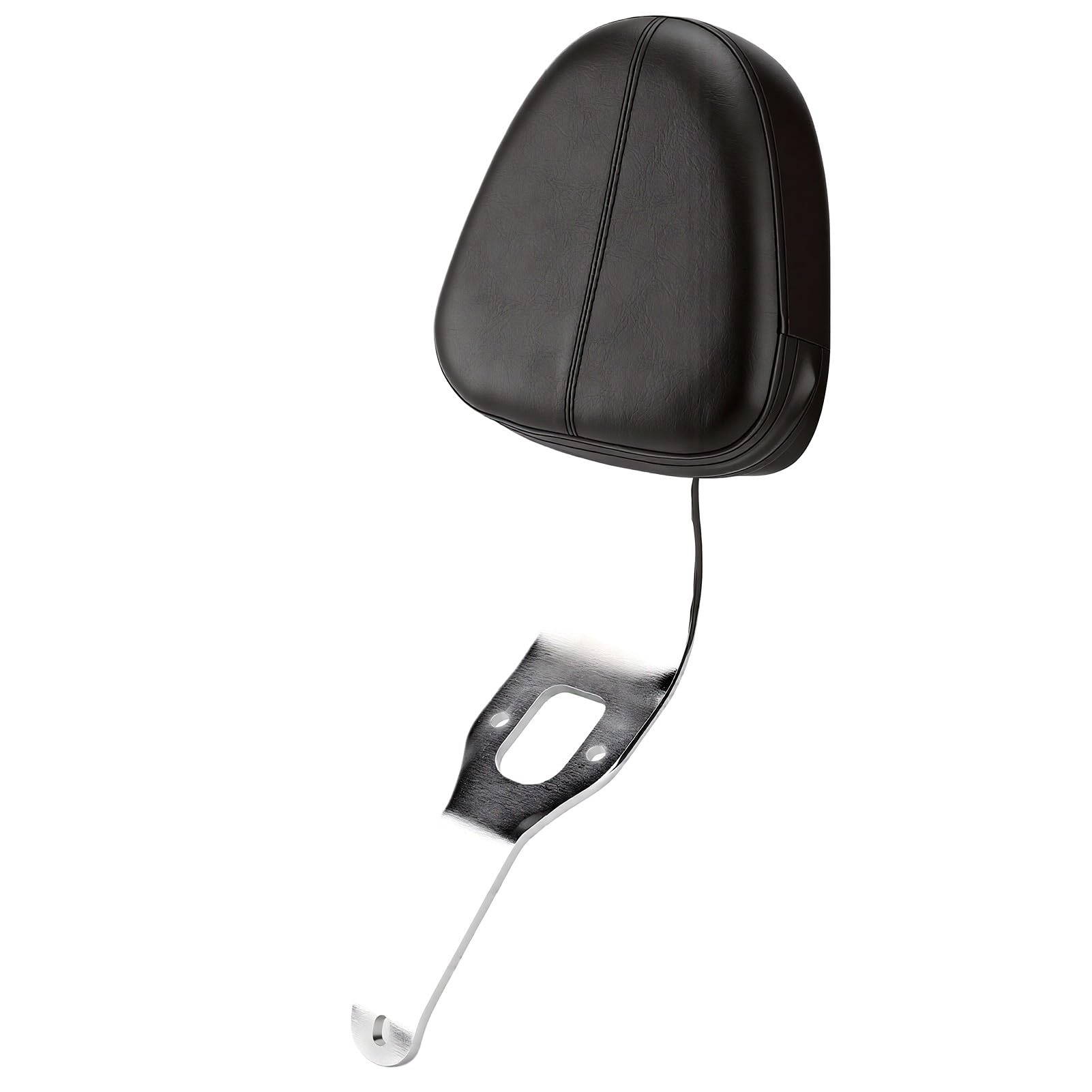 Yctze Motorrad Fahrer Rückenlehne 6mm Eisen Wasserdichtes PU Leder für
