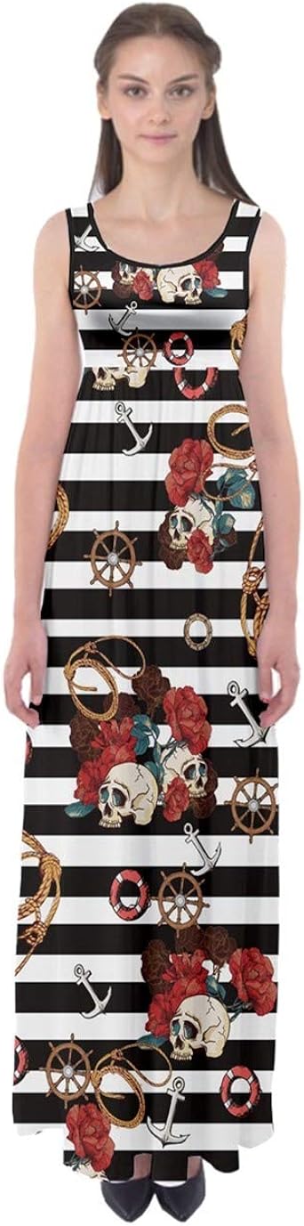 Sugar skull maxi dress Clearance