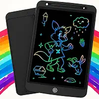 Lousa Mágica Infantil Digital Tablet Escrita Colorida Para Desenho Criança LCD (Azul bebê, 12 polegadas)