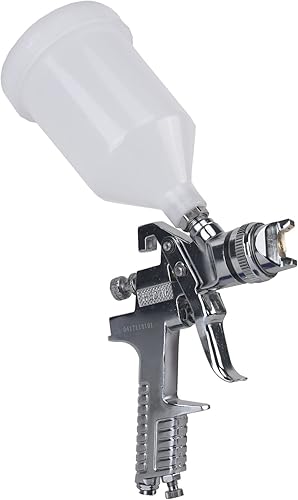 Miniatura 5 de Valu-Air H827-B Pistola de pulverización de aire de alimentación por gravedad HVLP de 20 onzas con regulador (boquilla de 0.055 in)