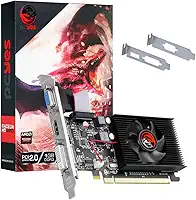 PLACA DE VIDEO AMD RADEON HD 5450 1GB DDR3 64 BITS COM KIT LOW PROFILE INCLUSO - PJ54506401D3LP - PCYES