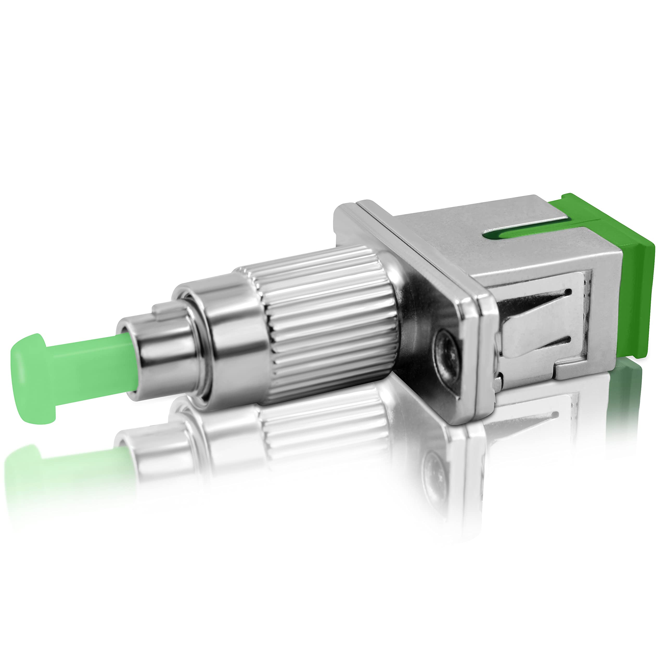 OUCRIY SC-Stecker Auf ST-Buchse Adapter – Singlemode, 1310–1550 Nm, Geringer Verlust ≤0,2 DB, 1000 Steckzyklen OUCRIY SC-Stecker Auf ST-Buchse Adapter – Singlemode, 1310–1550 Nm, Geringer Verlust ≤0,2 DB, 1000 Steckzyklen