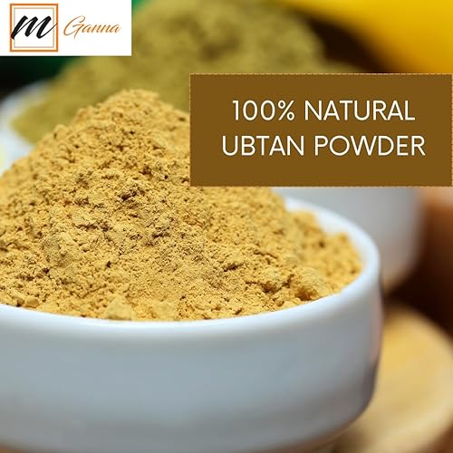 Miniatura 6 de Paquete facial Ubtan 100% natural en polvo y máscara facial para una piel suave y brillante sin manchas de 0.5 libras  227 GMS
