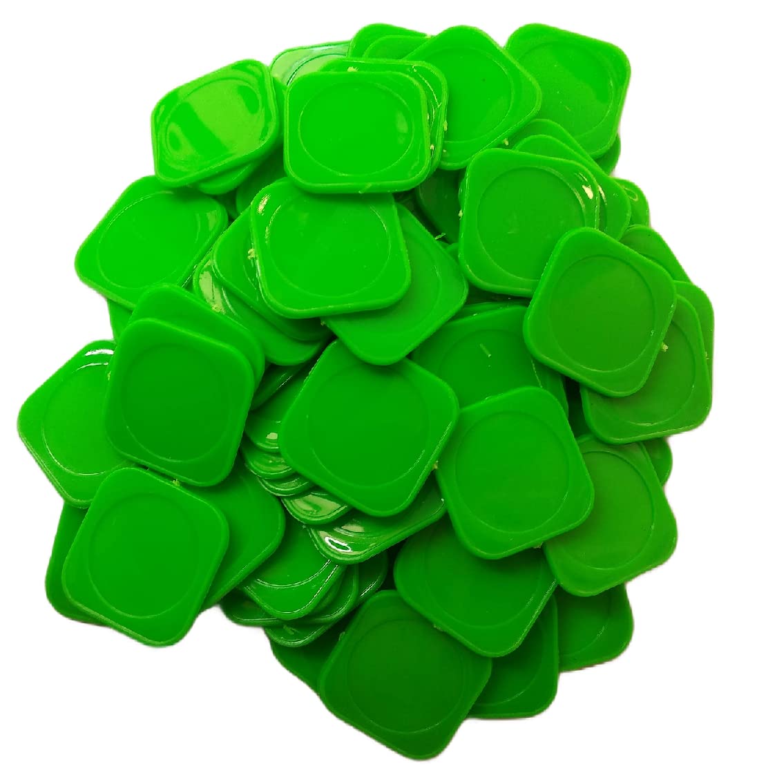 Blue Orange Big (Polystyrene) 1.5 Inch Opaque Square Plastic Learning Counters Discs Bingo Chips Mini Poker Chips Game Crystal Tokens, Color -Green (Pack of 100) (B083C3RMN3) Amazon Price History, Amazon Price Tracker