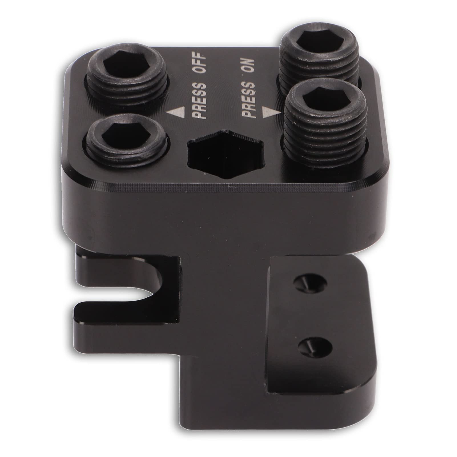aqxreight Attrezzo Pressa per Maglie Catena Moto Alluminio Billet Anodizzato per Catene 520 525 530 Portatile