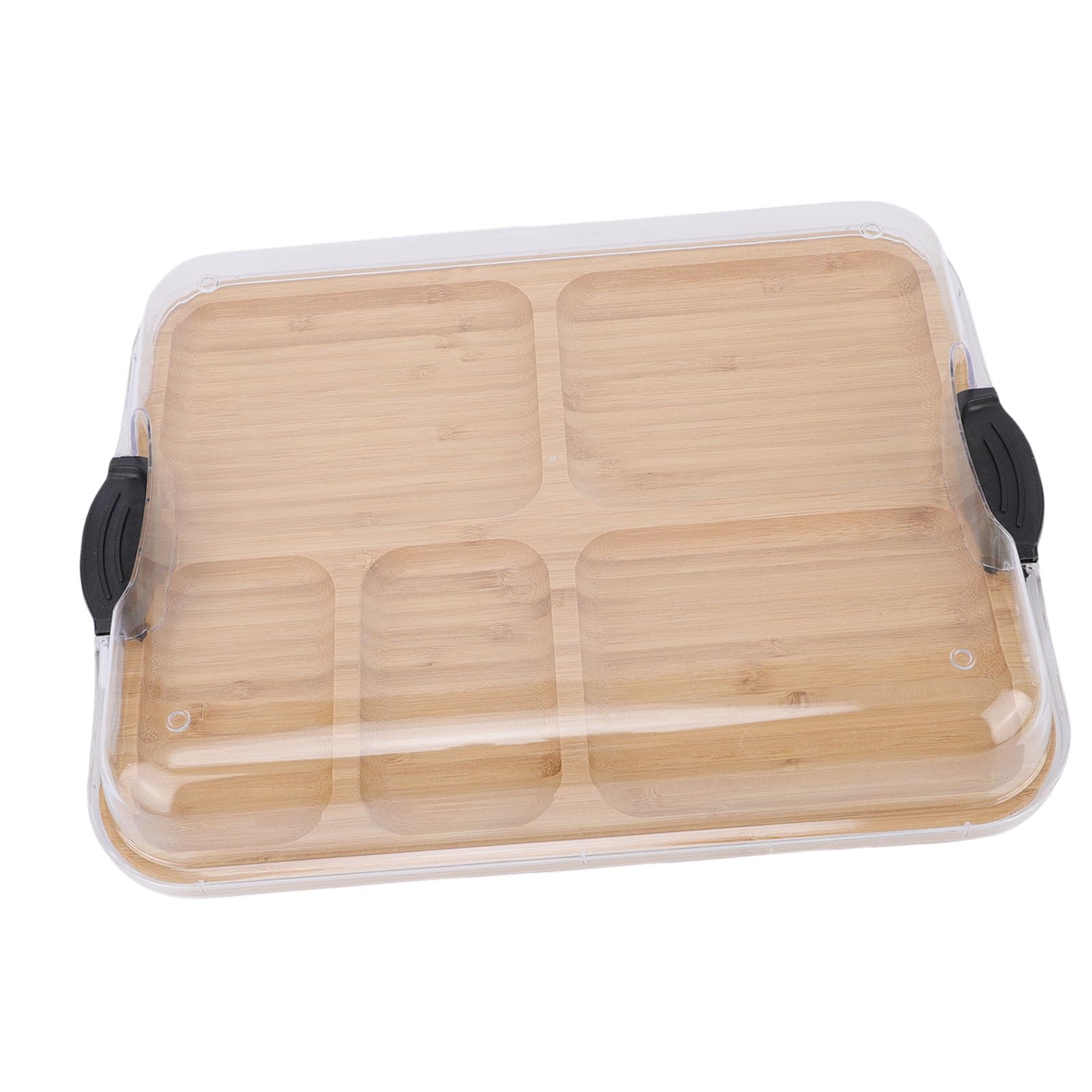 Tabla de Embutidos de Queso de Madera con Tapa, Elegante Set de Regalo para Picnics Amantes del Queso