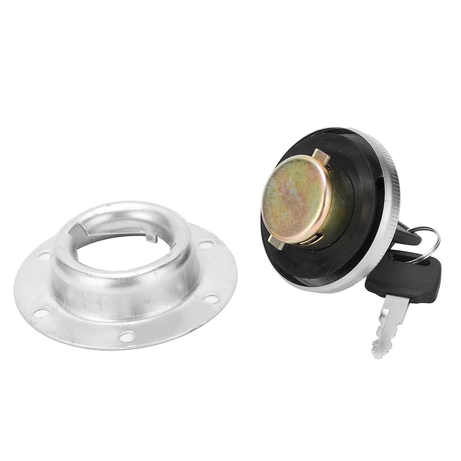 Generator Fuel Gas Cap Cover Anti-Theft Stainless Steel Key Set for Construction Machinery Excavators Tank Fuel Cap