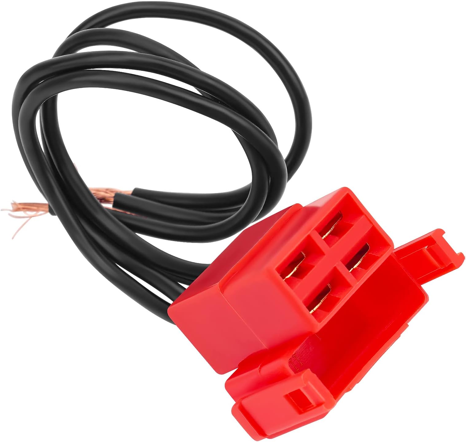 AHL 4-Way Starter Solenoid Relay Plug Connector Wiring Harness Compatible with Kawasaki ZX1200 Zr1000 Zr750 Zx10 Zx14 ZX1400 ZX636 ZX600 ZX-6R ZX-6RR Zx6f ZX6G ZX6J ZX750 Zx7p ZX900 Zx9b ZG1400(1pcs)