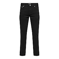 ONLY & SONS Onsloom Slim Box Pim DNM Mu Otl, Nero