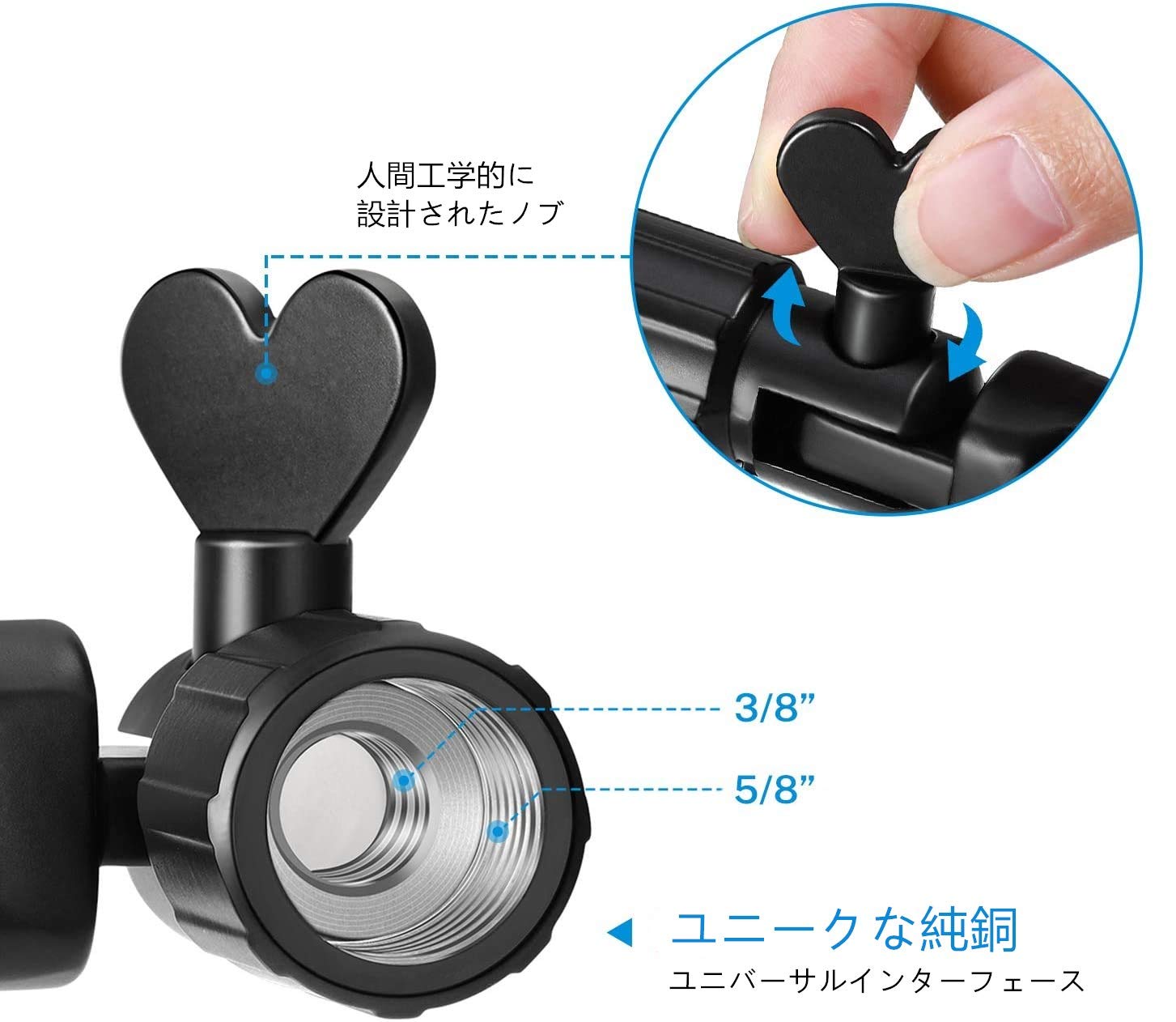 Amazon | Moukey ショックマウント ポップガード 三層セット Blue