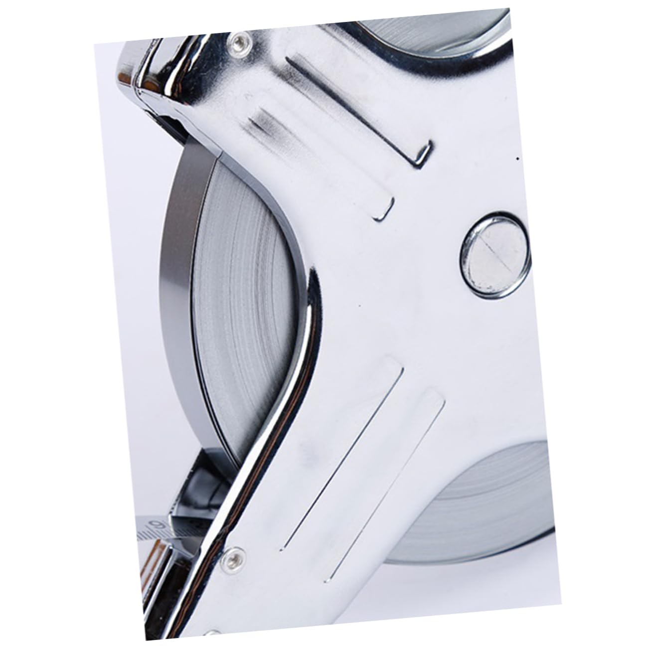OSALADI 50m Ruban à Mesurer Rétractable Règle Acier Inoxydable Ruban De Construction Avec Broche Plaquée Et Ceinture Résistante