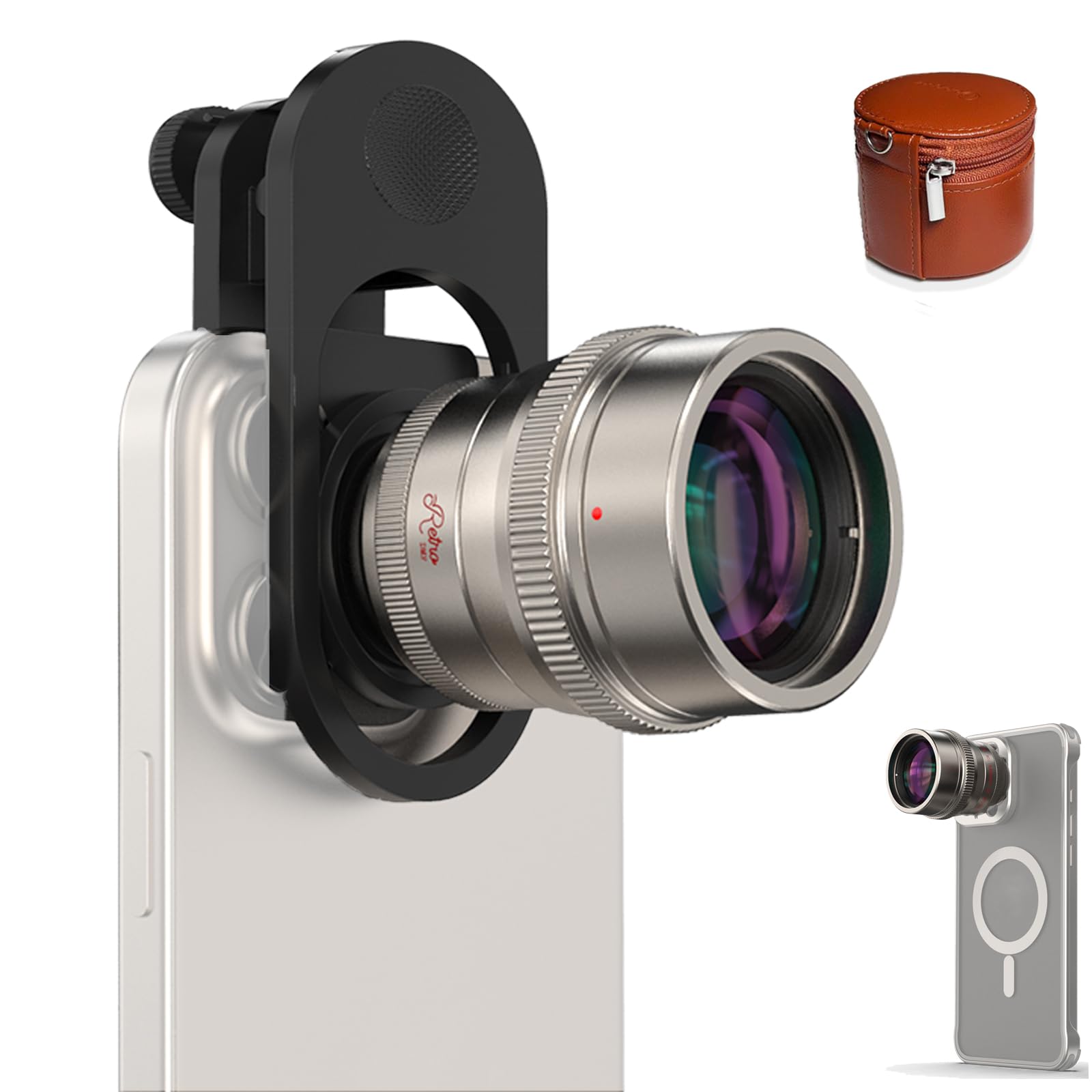 Amazon.co.jp: Fotorgear T‑Mount 2倍望遠レンズ iPhone 15/16/17 Pro