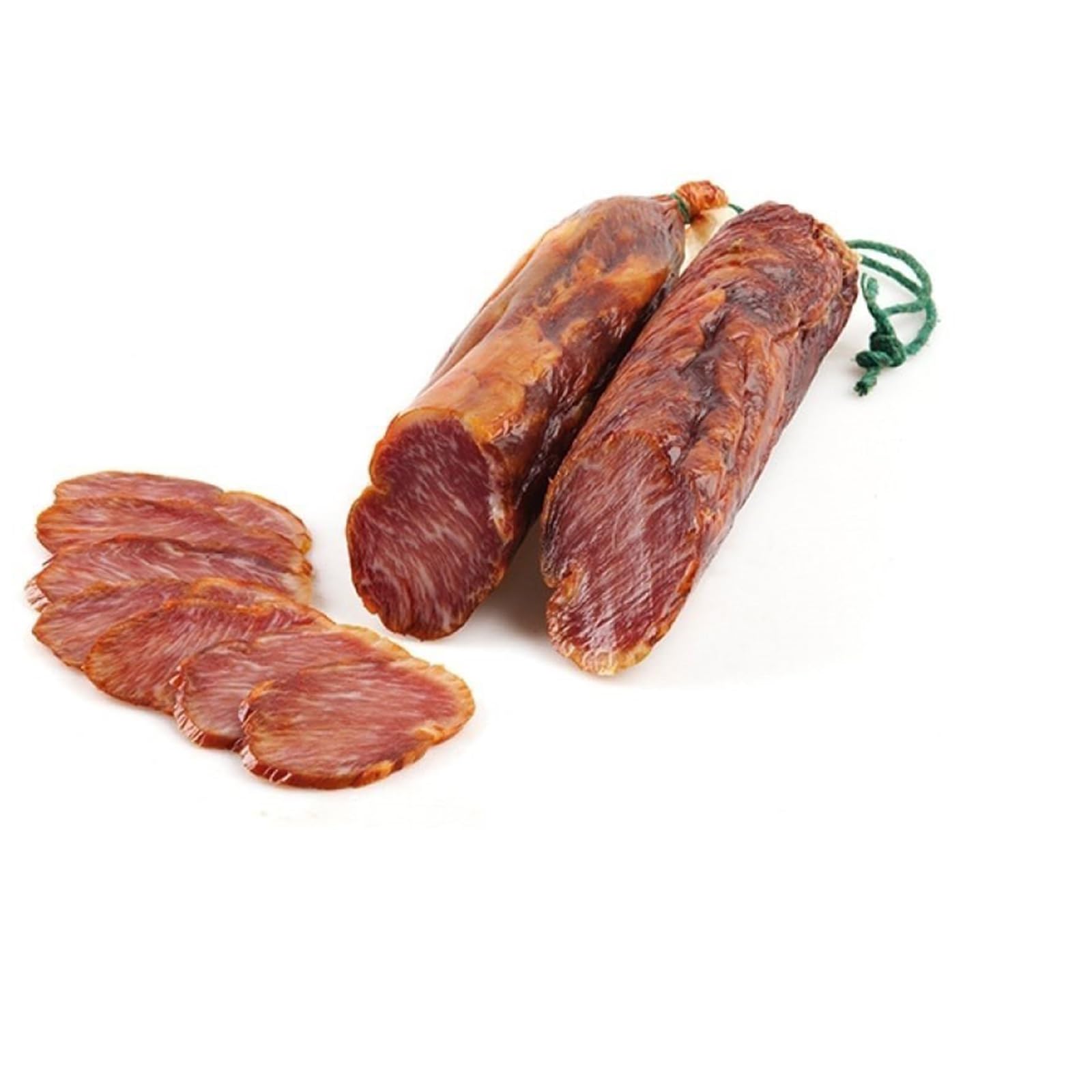 2 medias cañas de Lomo ibérico de cebo - 450 y 550 gr cada una - total entre 900 gr y 1,1 kg de lomo Envasado al vacío