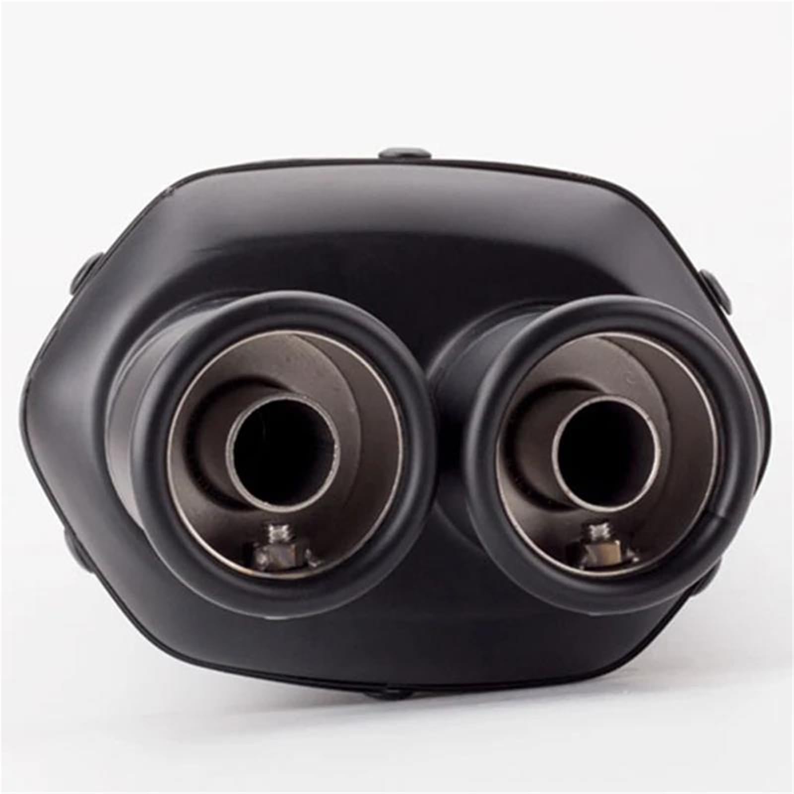 Suzuki SV650 Edelstahl-Auspuffrohr 51 mm Geräuschunterdrückung Silber