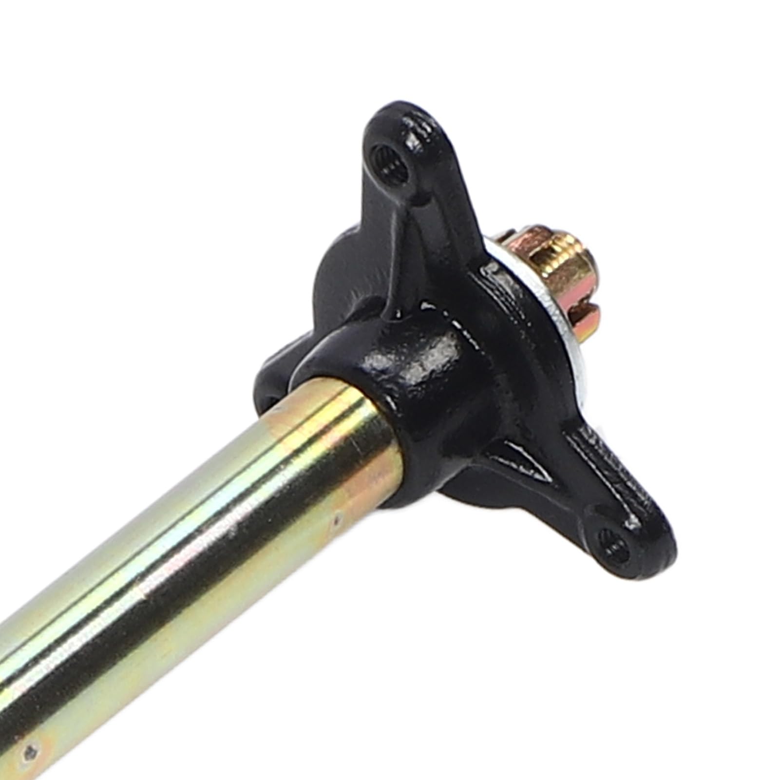 Kit de Eje Trasero para Kart, Eje Vivo de 650mm con Piñón y Soporte de Disco de Freno, para Kart Quad y Triciclo de Derrape