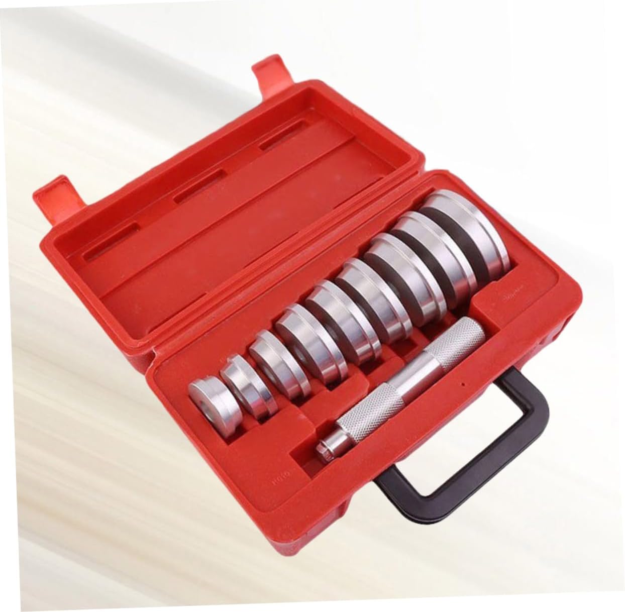 Cabilock 10pcs Aluminum Axle Bushing Removal Tool Bearing Removal Tool Axle Seal Bushing Driver Wheel Bearing