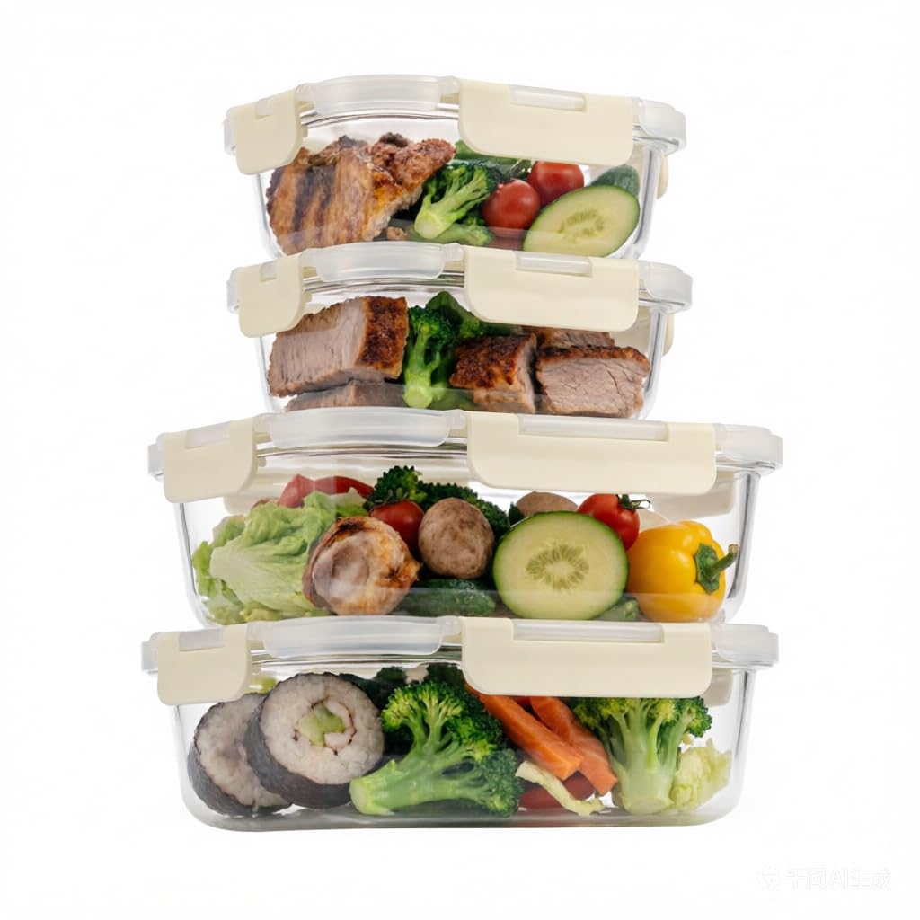 食品保存容器 ベージュ 19セット Amazon｜S SALIENT 耐熱ガラス 保存容器 密閉 食品保存容器 タッパー