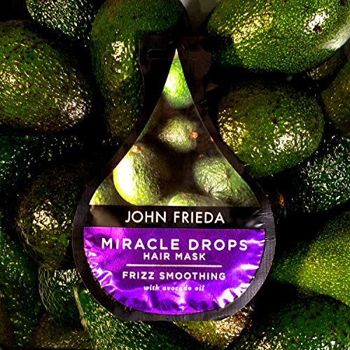 John Frieda Miracle Drops Frizz Smoothing Hair Mask for Frizzy Hair, 25 ml
