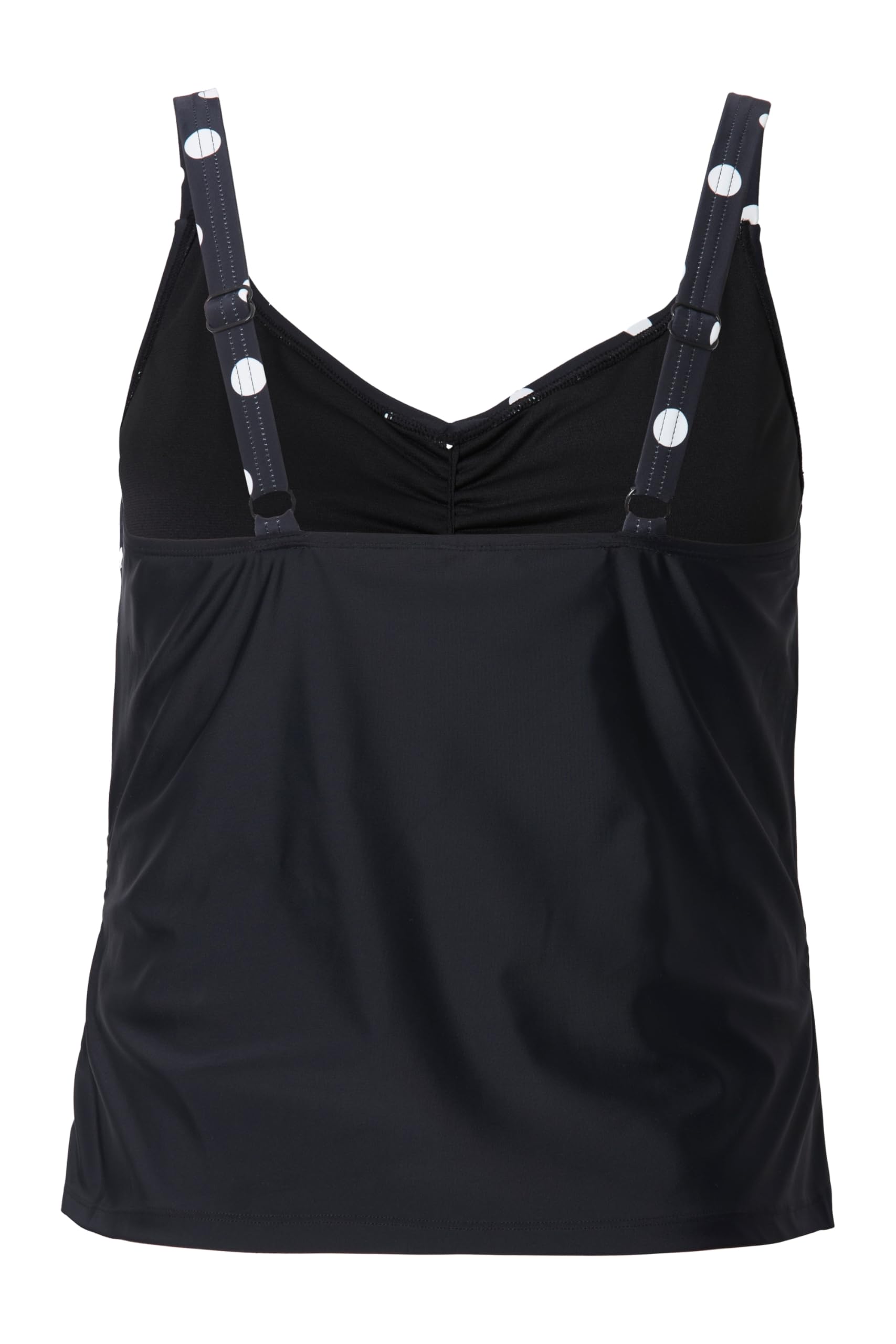 Ulla Popken Femme Grandes Tailles Haut de Tankini de Grossesse Noir 50+ 839820100-50+