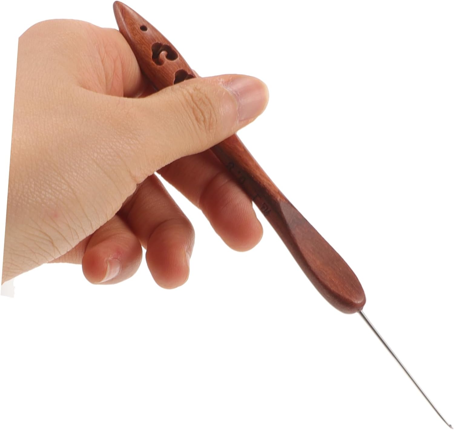 Gadpiparty Handheld Crochet Hook Ergonomic Yarn Craft Needles for Beginners Comfortable Crochet Tools for Knitting Scarves Hats Sweaters and More