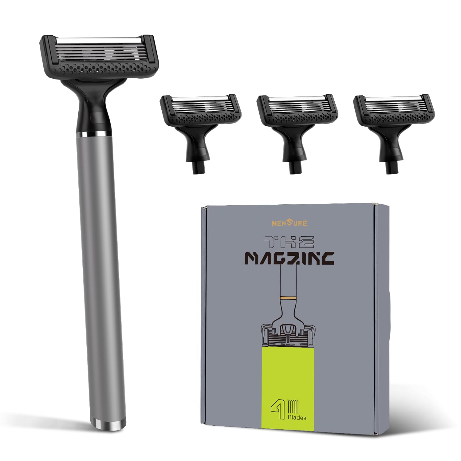 Lot De Recharges De Lames De Rasoir Biocura Man, 5 Cartouches, Compatibles Wilkinson, Homme