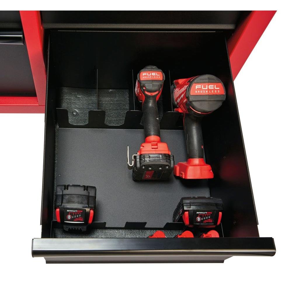 Heavyduty, Drawer 16 Tool Chest 46 In. and Rolling Set, Red and Black, Personal