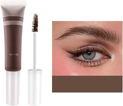 Mascara Waterproof Mascara Tinted Thickening Brow Mascara Brow Fast Transfer Proof Brush To Fill In Eyebrows And Cover Gray Hairs Eyebrow Gel Eyebrow Dye Eyebrow Gel Glitter Mascara for A, One Size