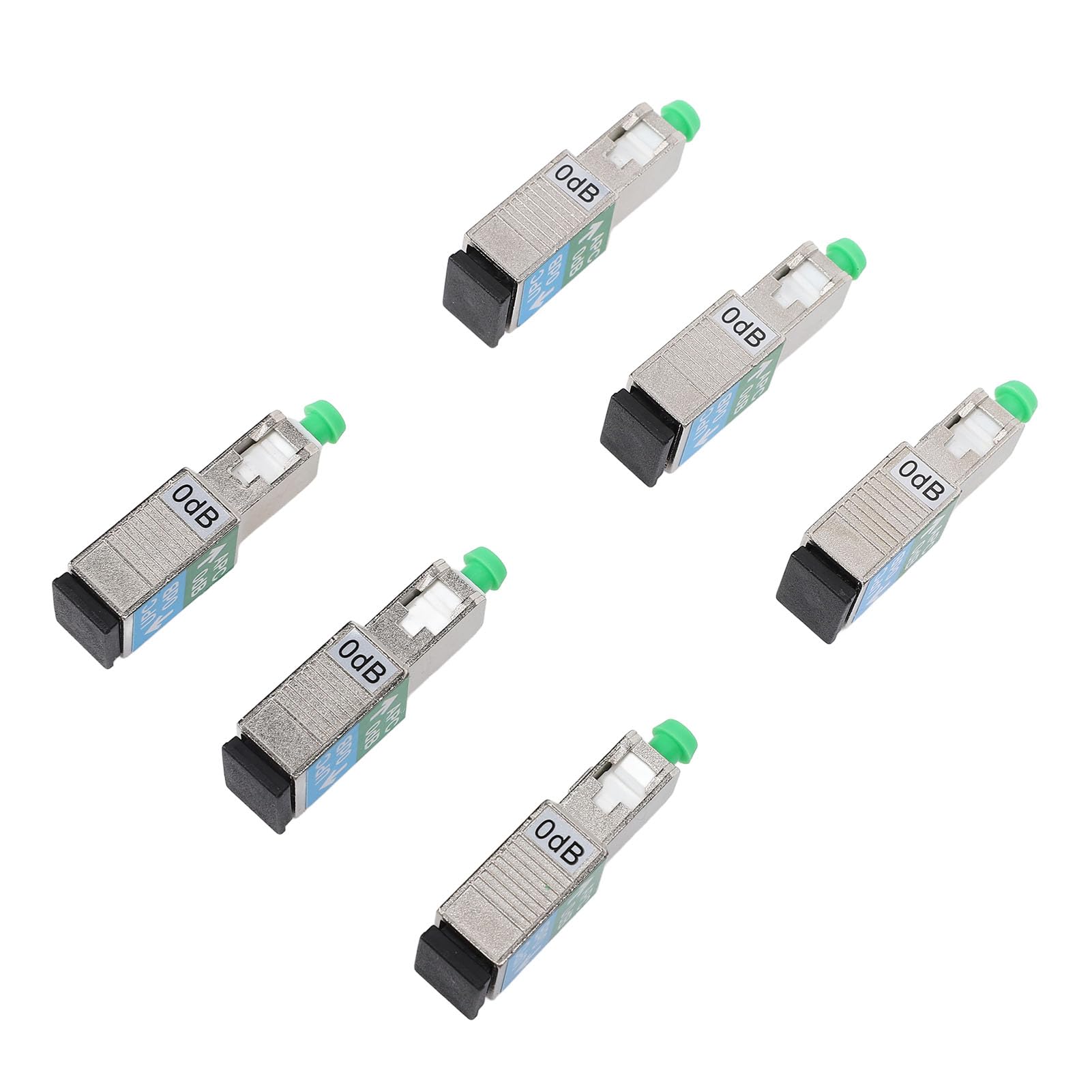 Juego de Adaptadores de Fibra óptica Estable y Confiable para Acceso de Banda Ancha, Acoplador SC Macho a Hembra de 33 Piezas, Efecto de Aislamiento Mejorado