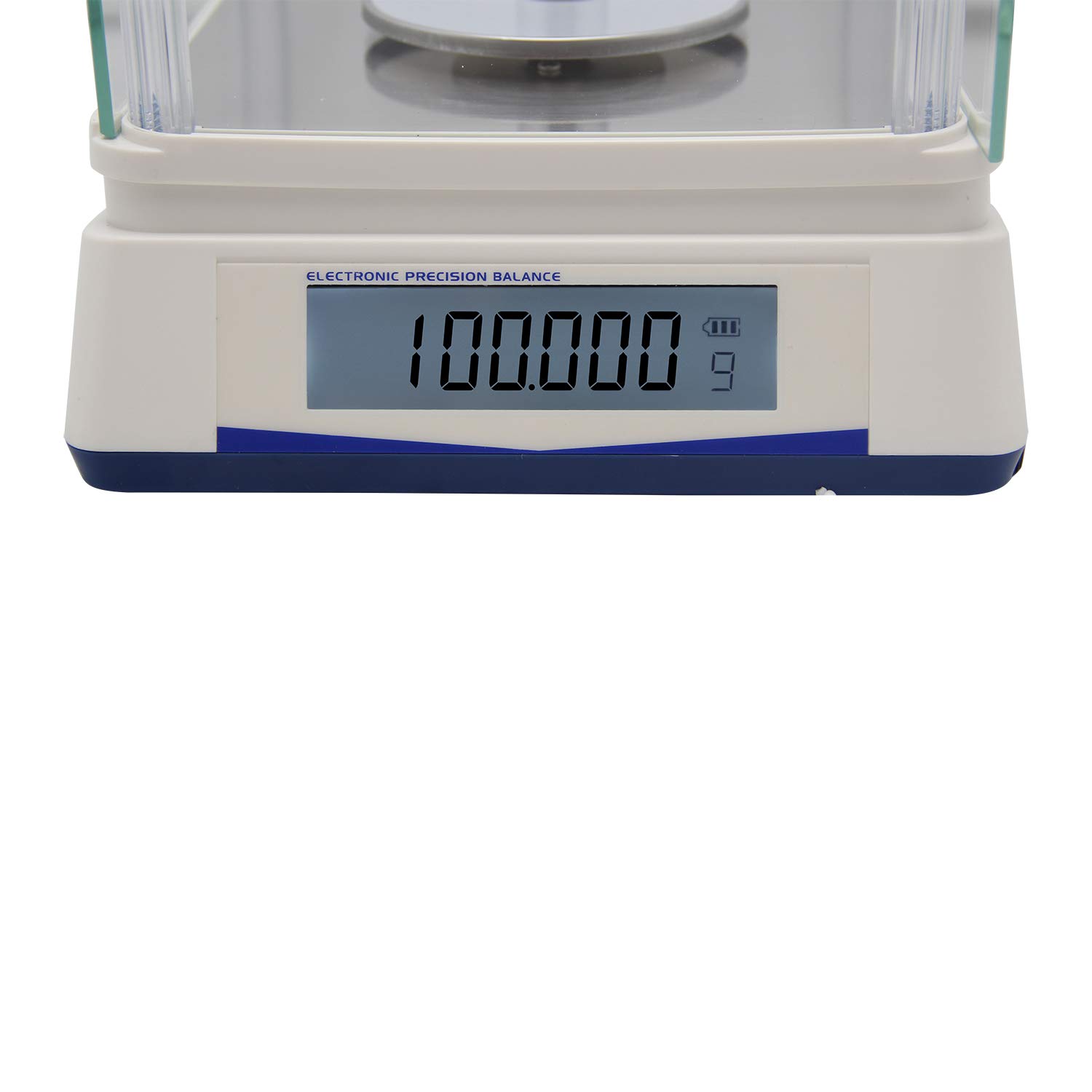 Hochpräzise elektronische Waage, 1 mg, 0,001 g, Schmuckwaage, Labor-Digitalwaage, externe RS232-Schnittstelle, Labor-Analysenwaage for Labor, Apotheke, Schule(100g)