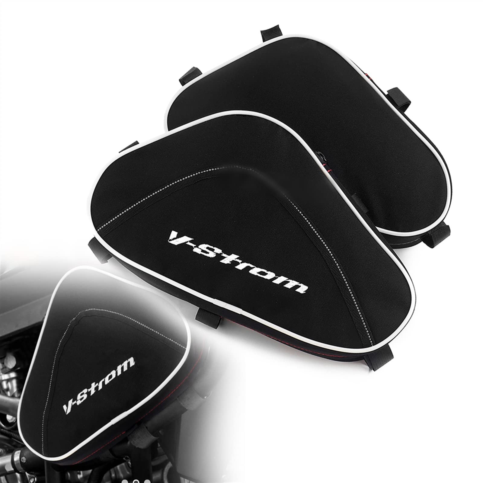 Sac Cadre Moto Crash Bars pour V-Strom 650 DL1000 Outil Étanche