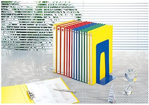 （まとめ買い） コクヨ ブックエンド 特大 青 2つ1組 BS-35NB 【&times;3】