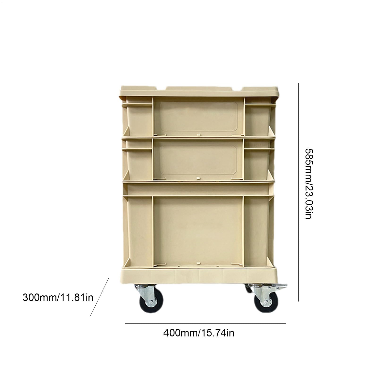 Contenitori Di Archiviazione Impilabili Con Ruote Contenitori Resistenti a | Casse Per Garage E Traslochi Per Garage Cantina Soffitta Ufficio Domestico Esterno Attrezzi Giocattoli