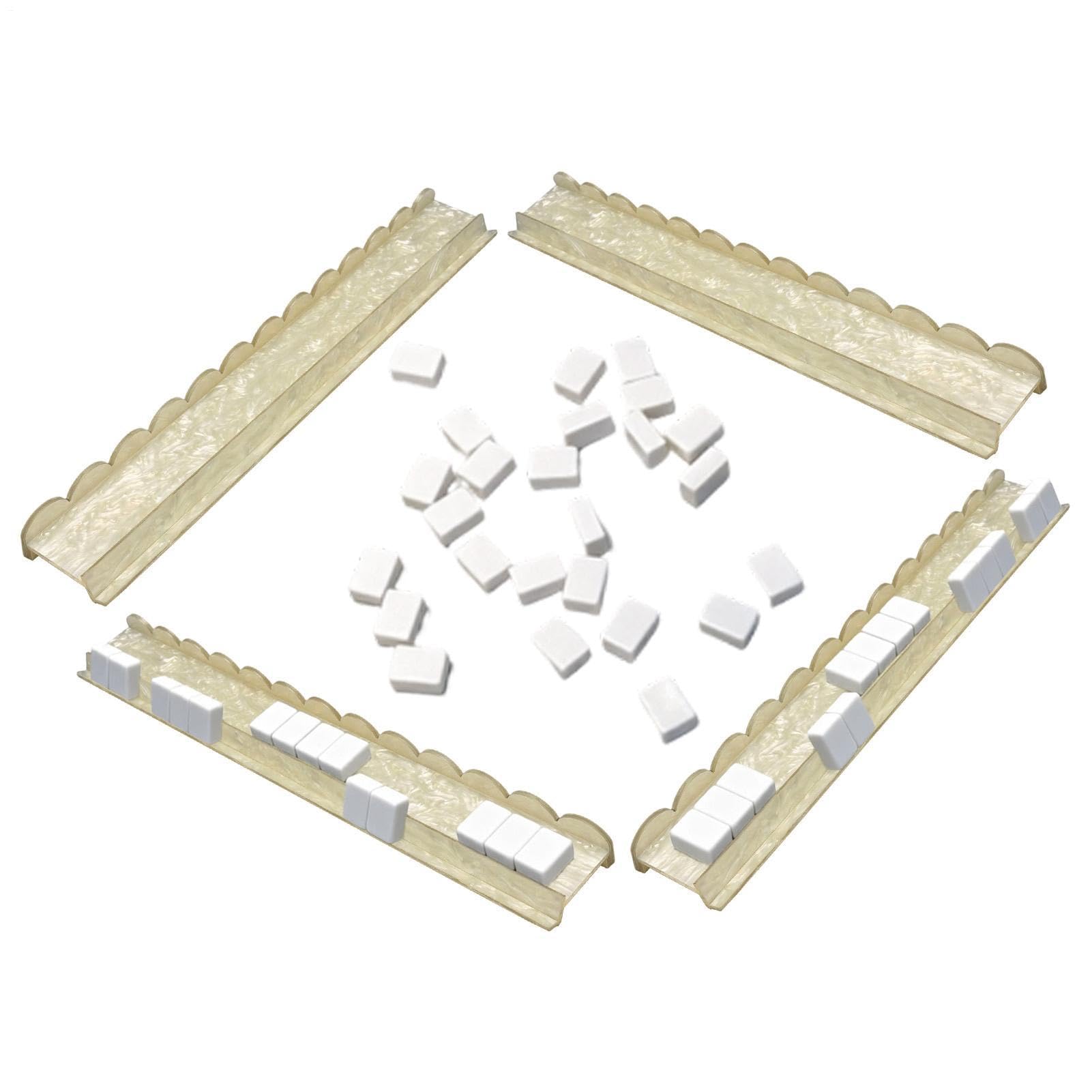 Générique Supporti Per Festonnati Con Tasti Magnetici,Festonnés Antiscivolo,Pulsanti Magnetici per | per Donne In Pensione Principianti Collezionisti Serate Giochi a Casa Riunioni Feste