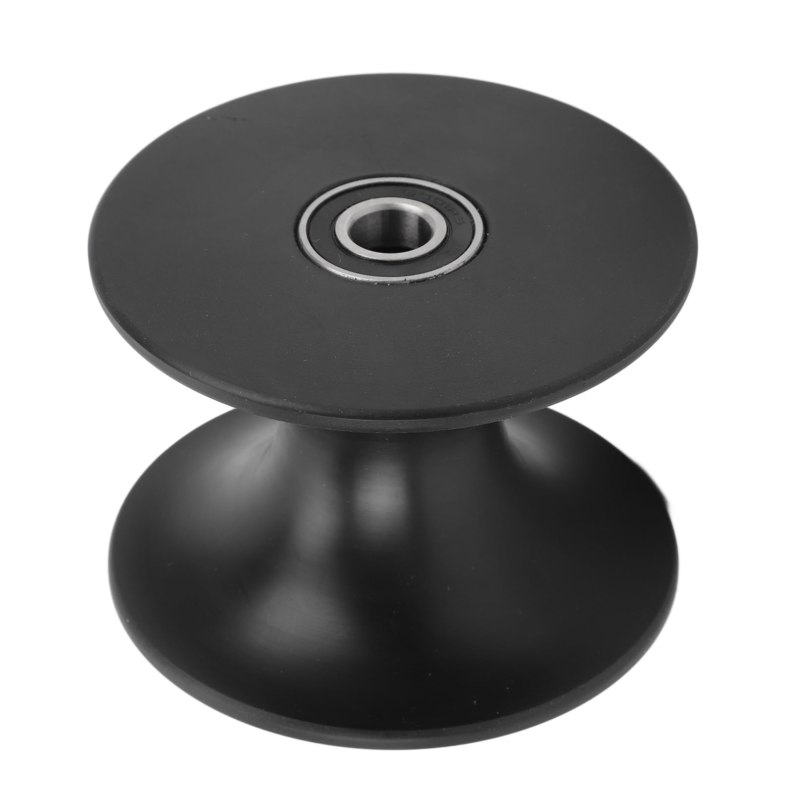 Rullo di prua premium per barca, 90 x 64 mm, per assorbimento degli urti, per barche, yacht e rimorchi, nero