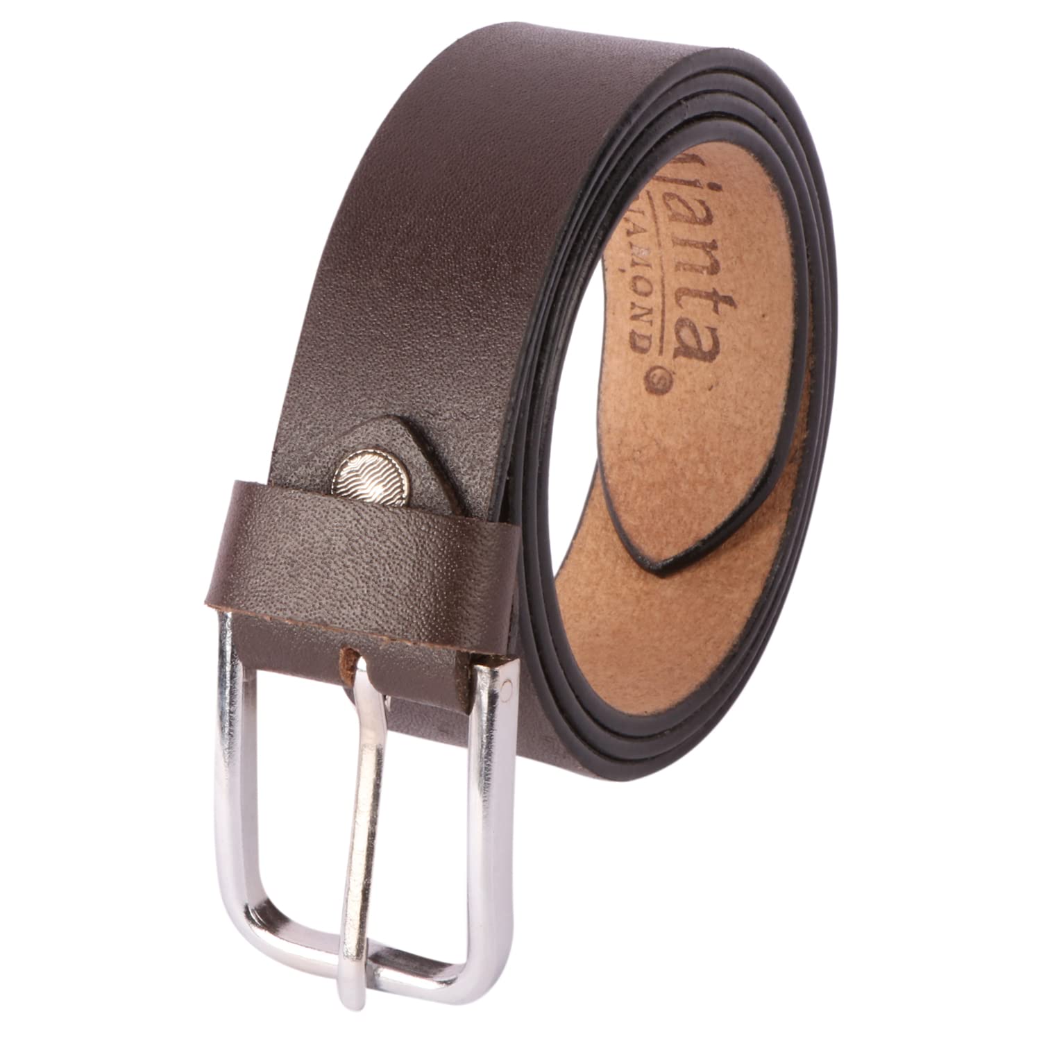 usl Men's Leather Belt (Formal/Casual) (Colour - Brown/Black) (Size - 28 to 46) (Pack of 1)-picture-38