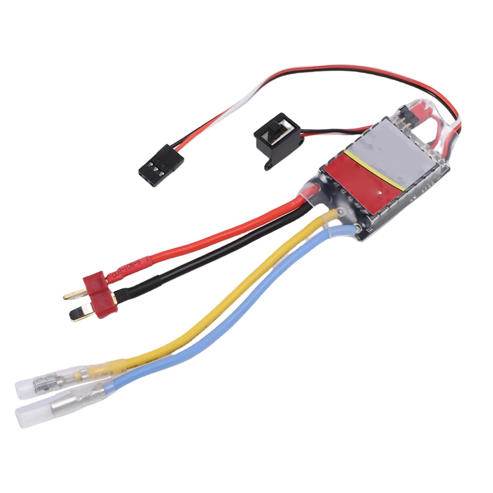 Per 540 550 380 370 Motore ESC Spazzolato 60A Regolatore Velocità Elettronico Con Spina T RC Auto Modificate Sostituzione Crawler Trucks Veicolo ESC RC