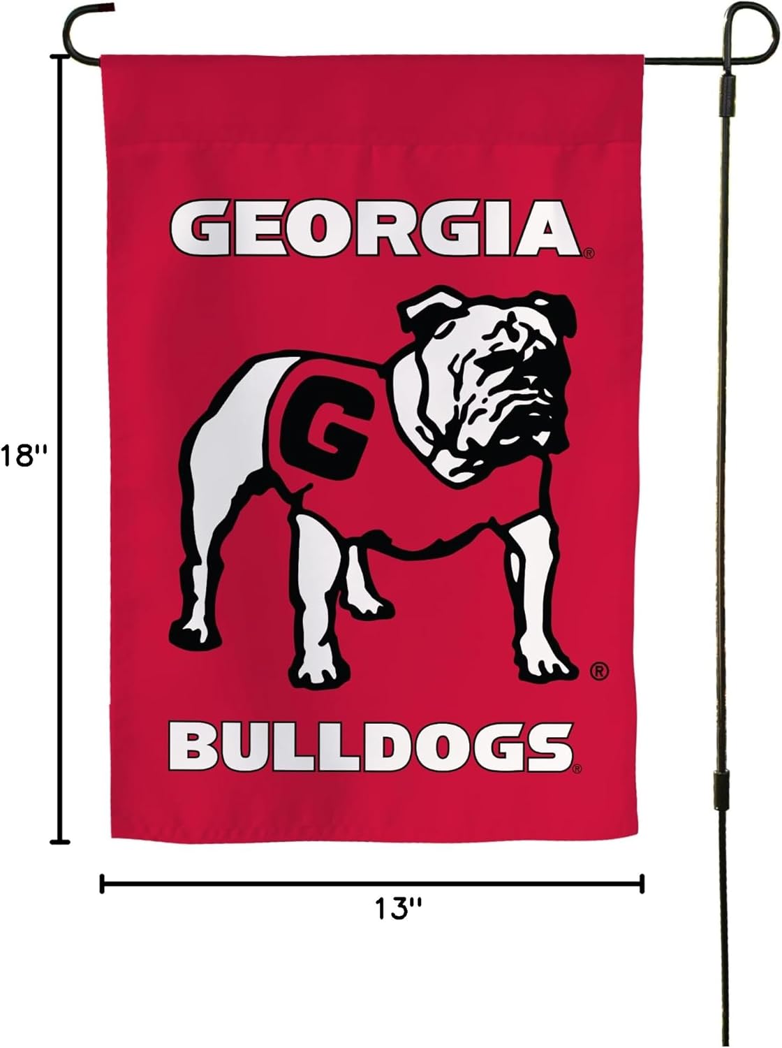 Desert Cactus University of Georgia UG Garden Flag – 19 x 12 inch Georgia Bulldogs Banner, For Outdoor Display and Events (Design Q) - Image 8