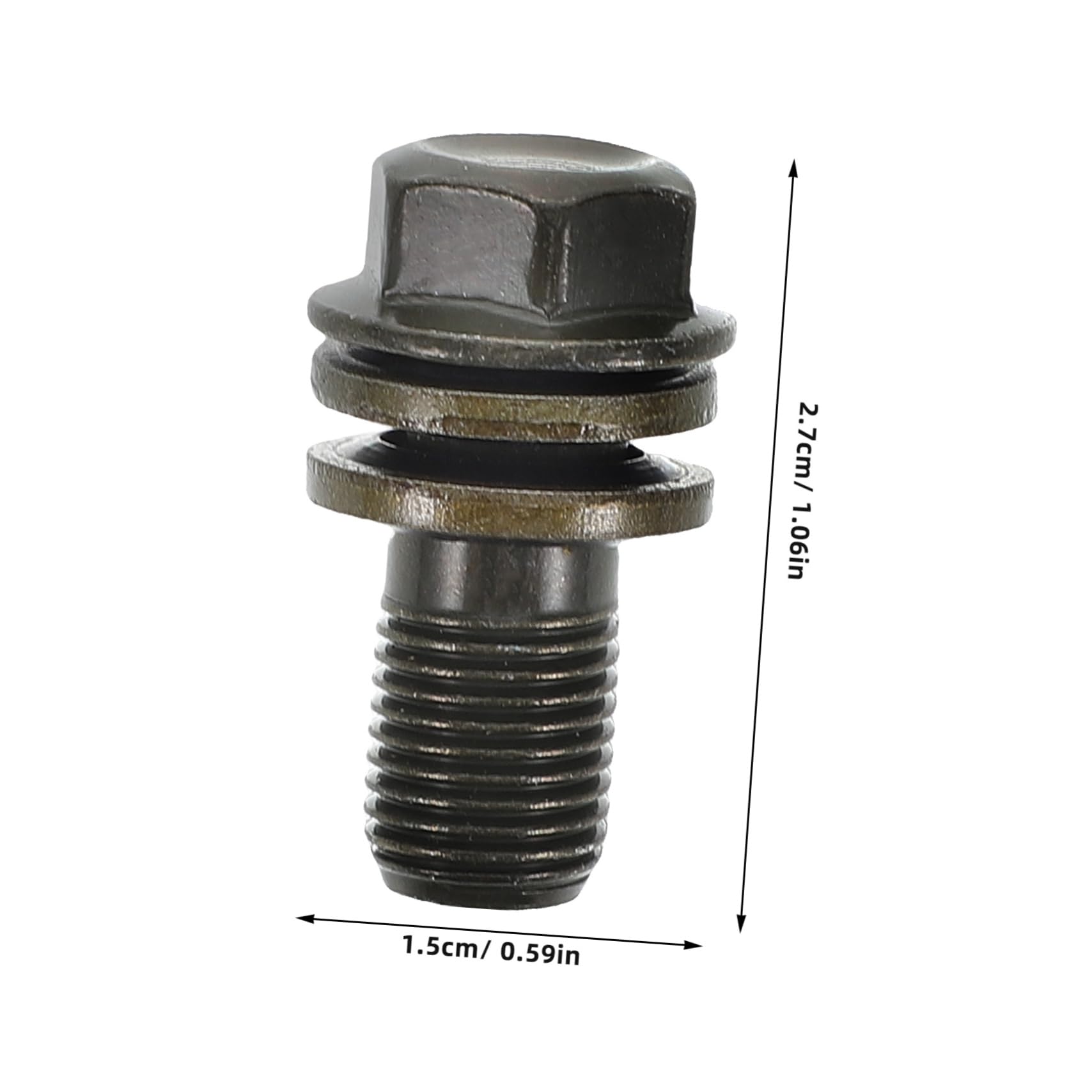 STOBAZA 1 Set Metal Banjo Fittings Brake Bleeder Screw Brake Hydraulic Banjo Bolt Banjo Bolts