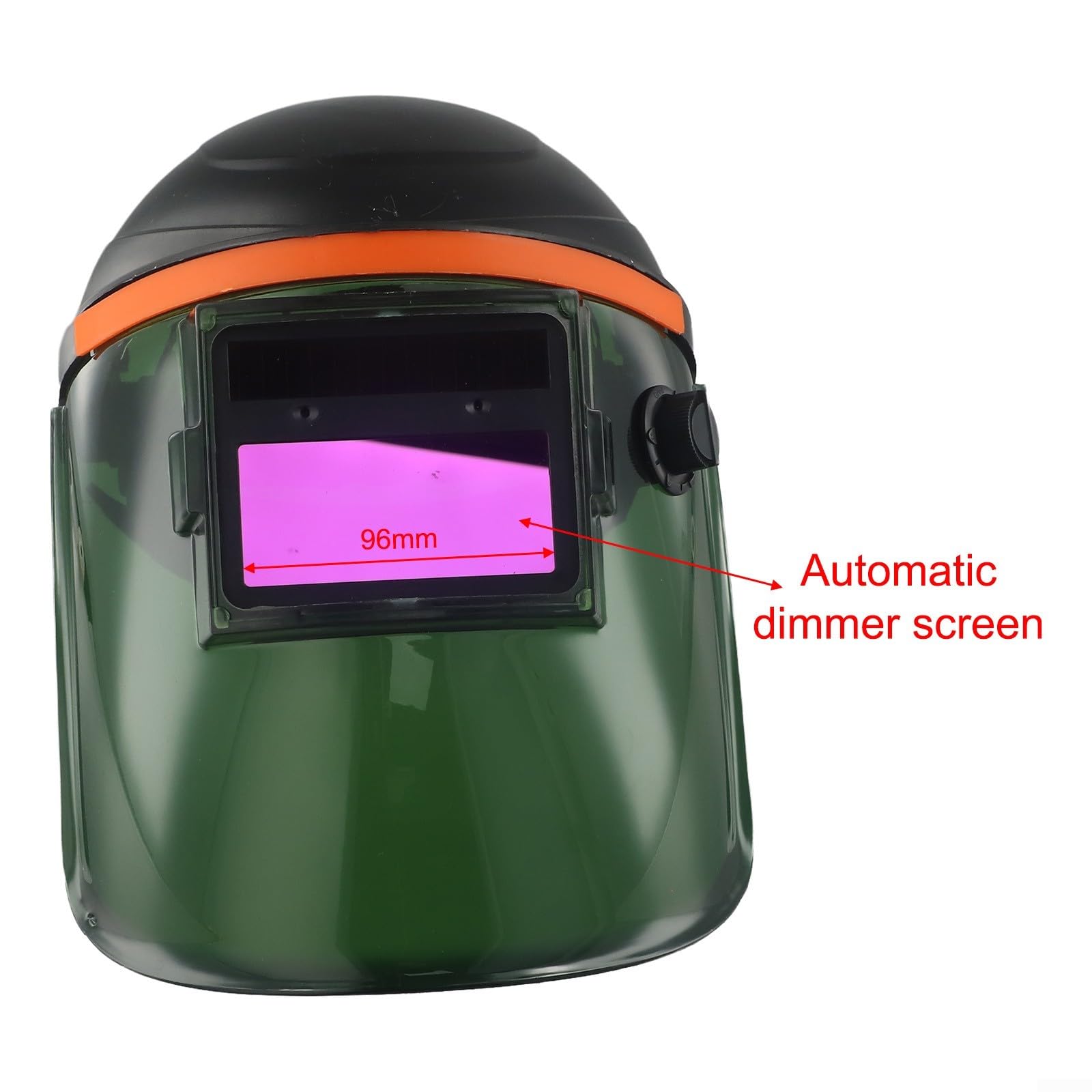 Casco de soldadura automático solar True Color DIN 9-13 ligero