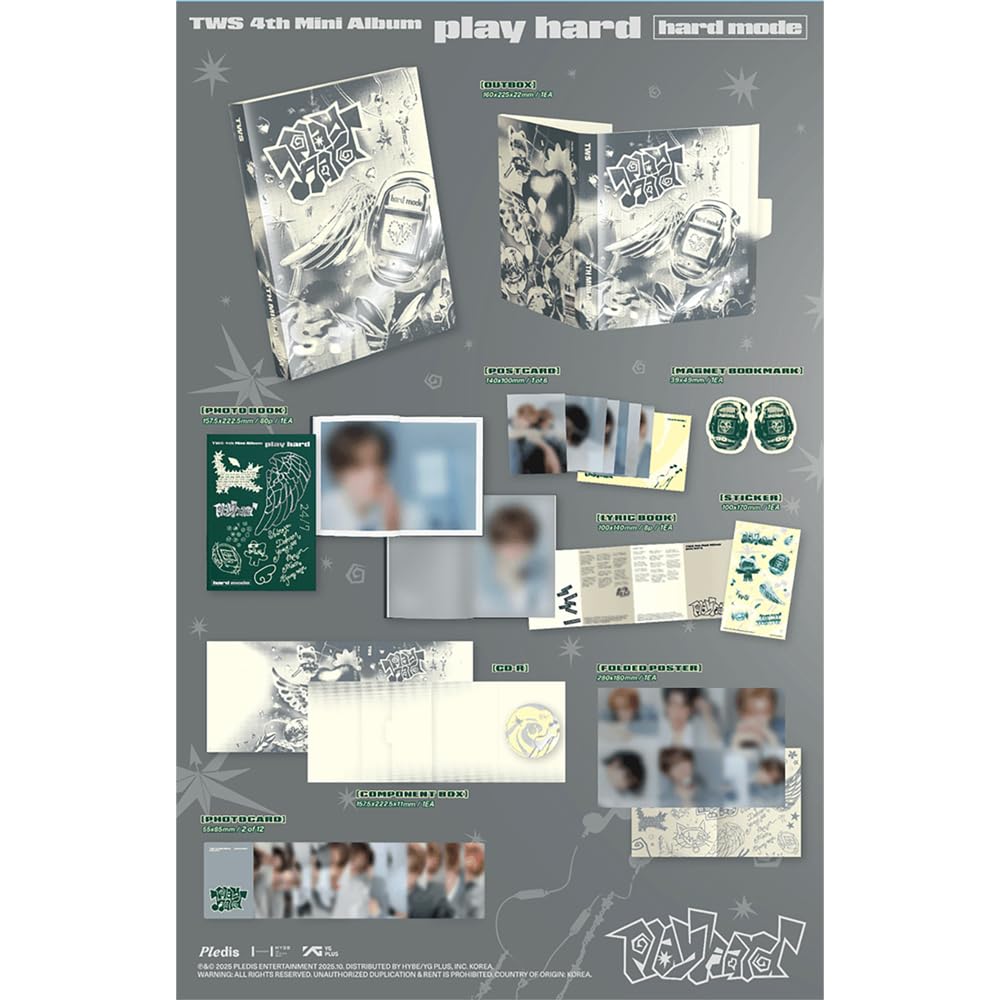 Amazon.co.jp: TWS - [PLAY HARD] 4th mini album 韓国盤 (Standard