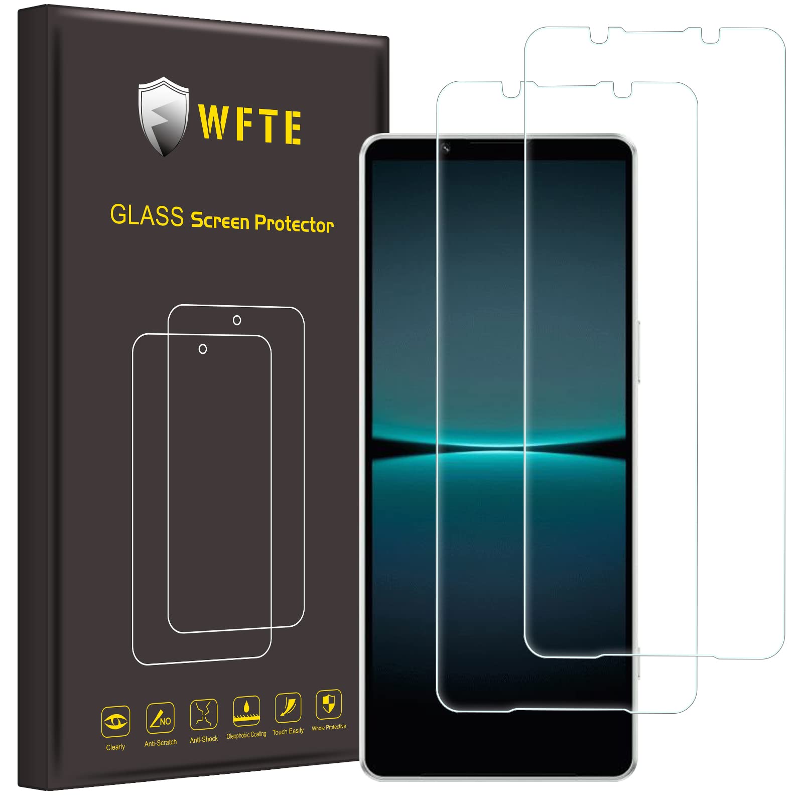 VETRO TEMPERATO Per SONY XPERIA 1 IV PELLICOLA PROTEZIONE