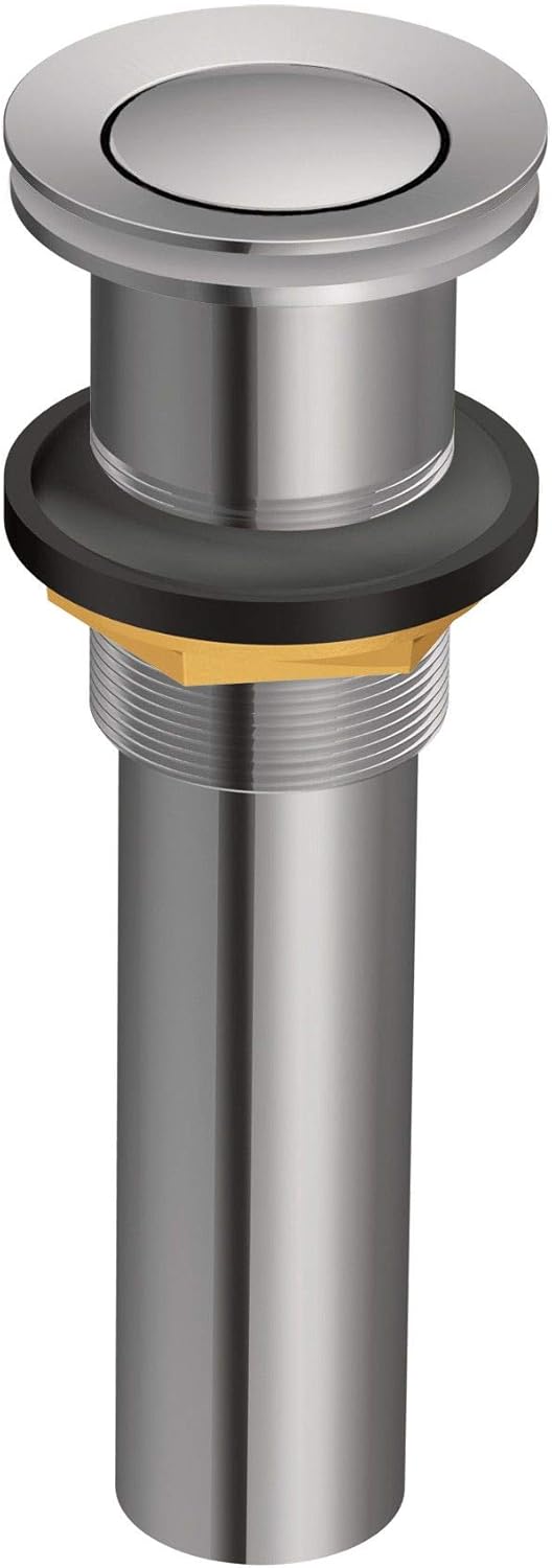 Moen 140780BL Collection Bathroom Vessel Sink Pop-Up Drain Assembly, Matte Black - - 