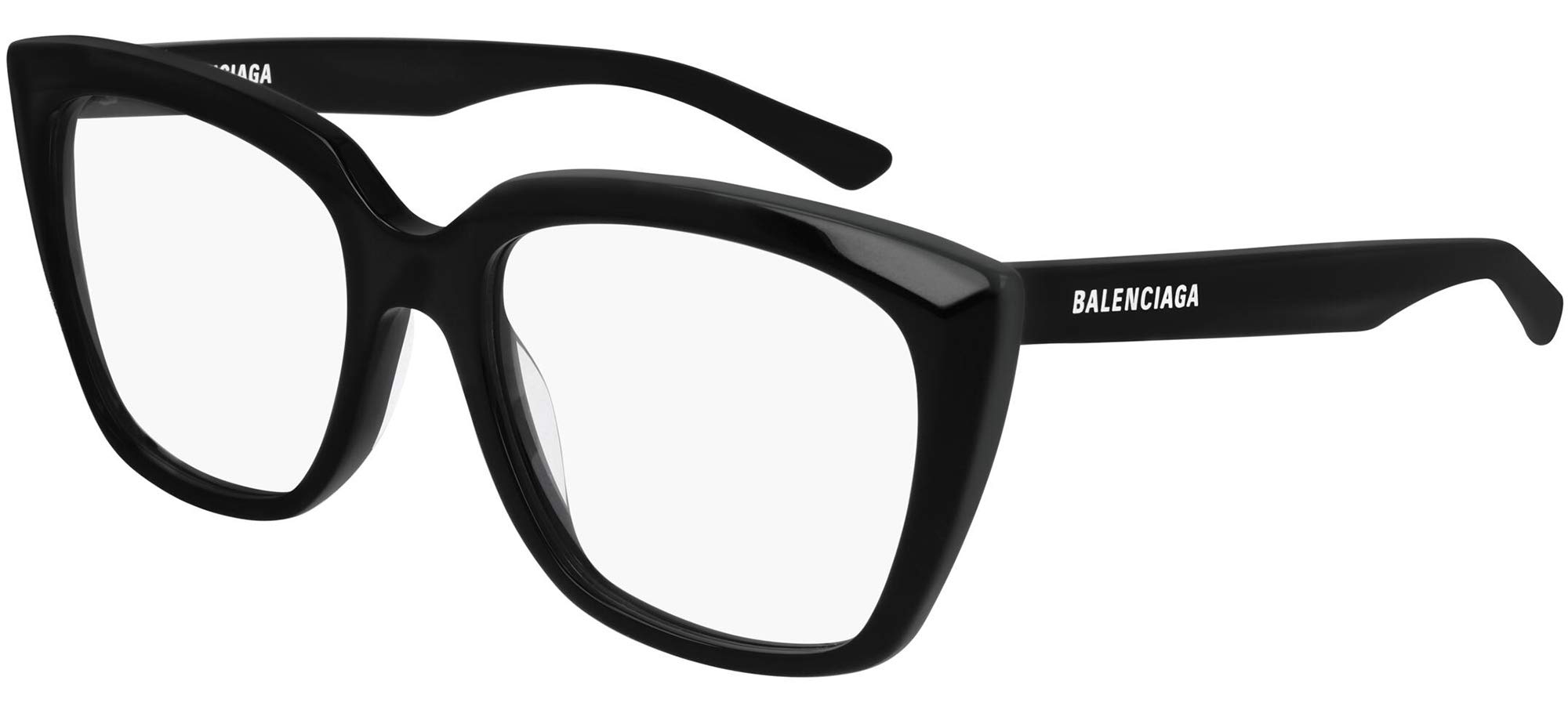 BB0062O 001 Eyeglasses Women's Black Full Rim Optical Frame 53mm