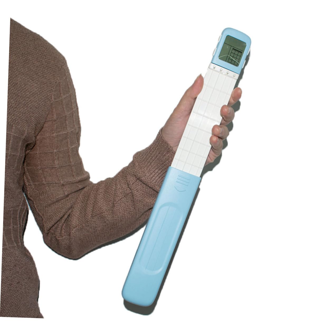 Esercitatore per Accordi Ukulele Portatile Blu in Abs per Principianti | Aiuto Didattico per Corda, 1 Pezzo, Formato Tascabile, Riferimento Pratico per Esercizi Quotidiani