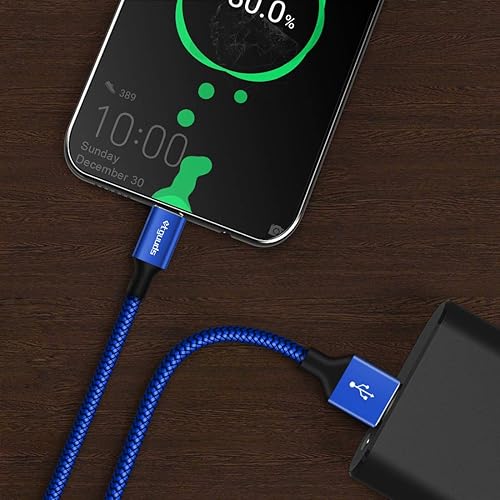 Miniatura 6 de etguuds Paquete de 5 cables USB A a USB C (336610 pies), cable de carga rápida tipo C para iPhone 16 15 ProPro MaxPlus, para Samsung Galaxy S24 S23