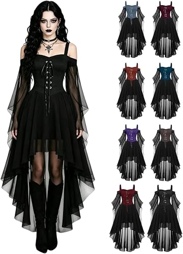 LVOFTJU Witch Dress,Witch Costume Women Halloween Costumes for Women Adult 2026 