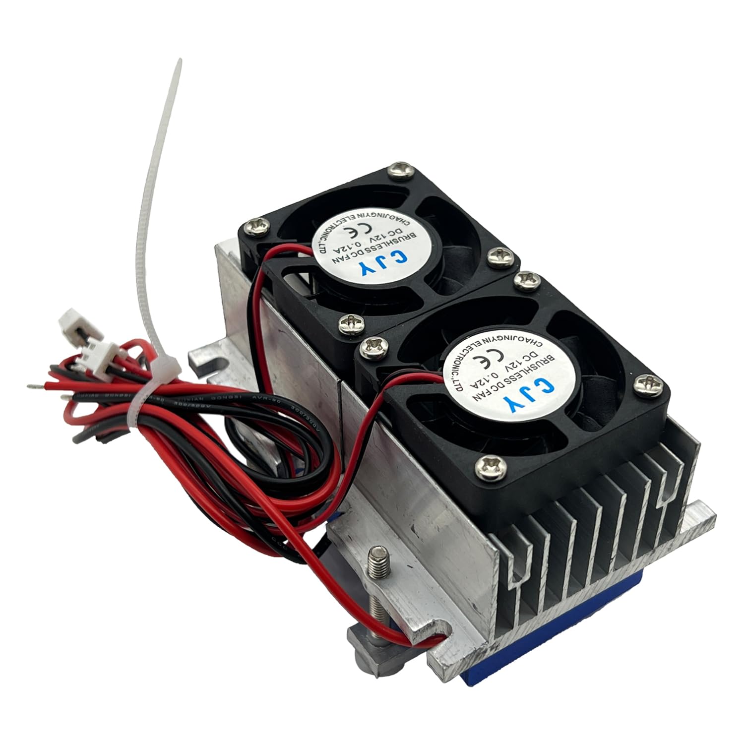 Mustpoint 144W Termoeléctrico Peltier Refrigeración Refrigerador 12V Semiconductor Aire Acondicionado Sistema de Enfriamiento DIY Kitnit