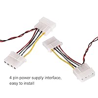 Vista 4 de Detector de temperatura PC Computadora de refrigeración por agua Detector de temperatura Termómetro digital/Dial Kit de marco de pantalla LCD