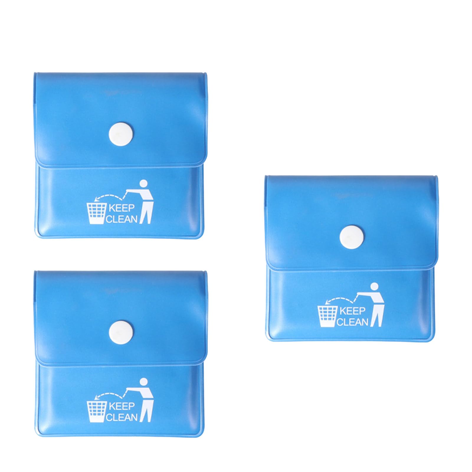 WEILWH Leakproof PVC Pocket Ashtray Ashes Pouches Compact Design Outdoor Travel Essential Ashes Container for Camping Hiking 3Pcs Travel Friendly PVC Ashtray