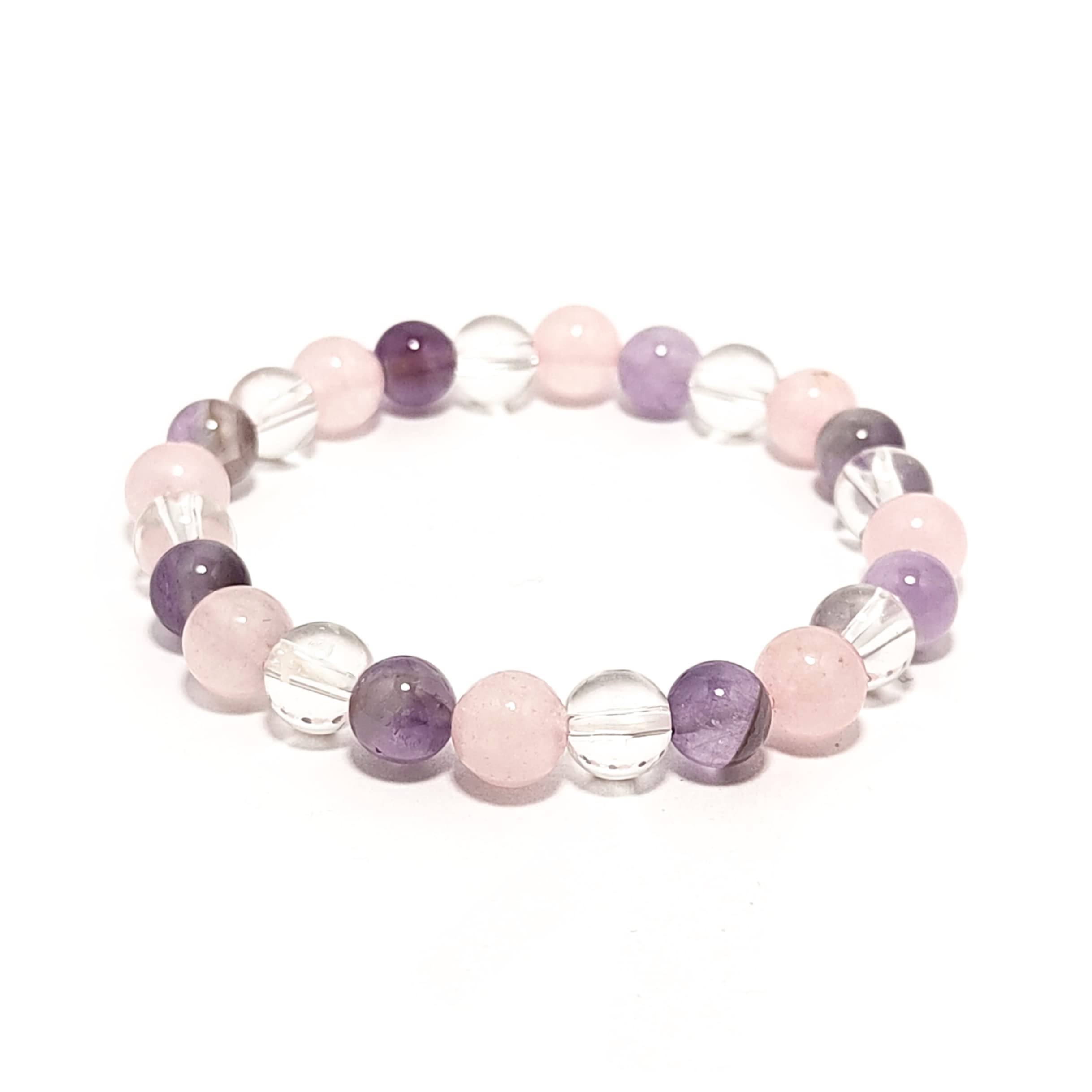 See full amazon price history chart for Dhaarmik Natural Stone Bracelet for Mental Peace and Health, 8mm bead, Amethyst, Clear Quartz, Rose Quartz Dhaarmik Natural Stone Bracelet for Mental Peace and Health, 8mm bead, Amethyst, Clear Quartz, Rose Quartz (B0C5RZR2ZB) Amazon Price History, Amazon Price Tracker
